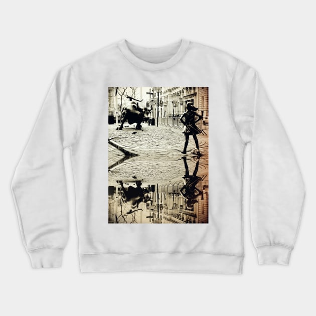 Fearless (reflection) Crewneck Sweatshirt by goldstreet